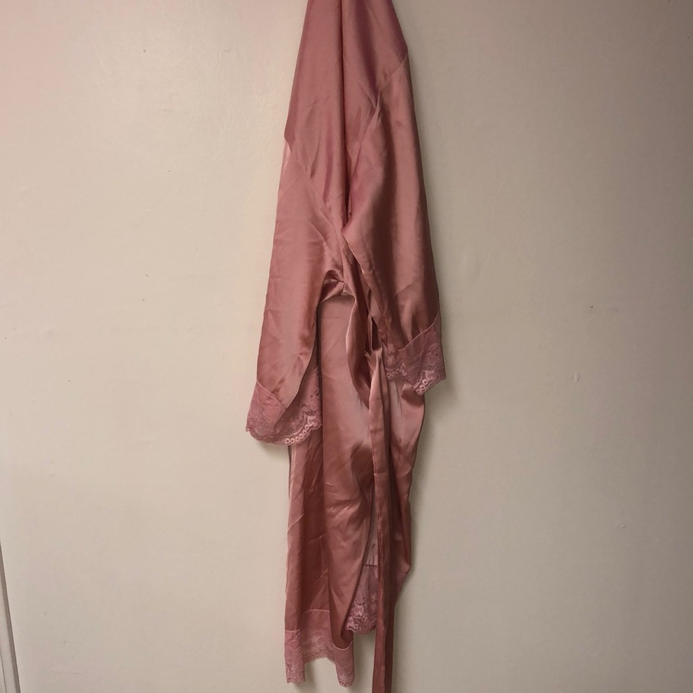 Silk robe